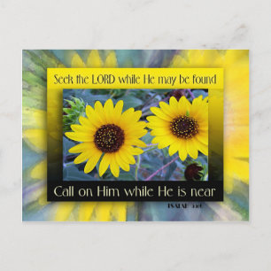 Call on Him Postcard