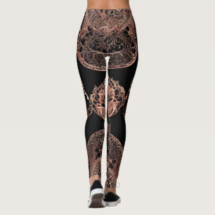Call Rosegold AI art Leggings