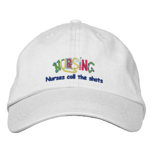 Call Shots Nurse Embroidered Hat