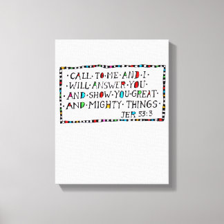 Call to Me Canvas Print