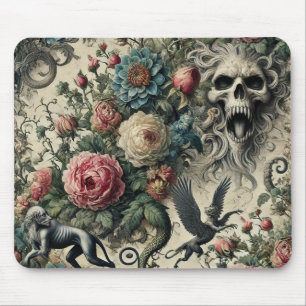 Call to the Night Gallery – Gothic Victorian Mouse Pad