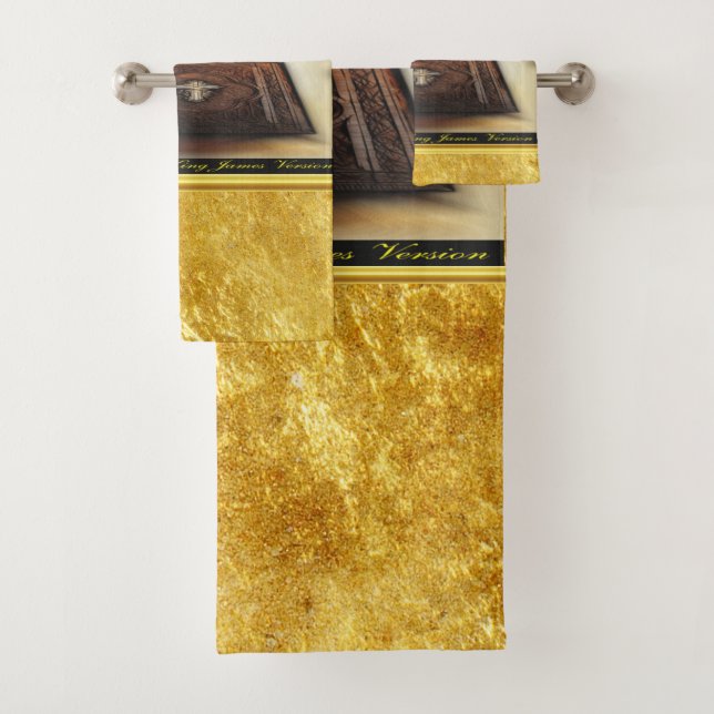 Call unto me, and I will answer thee Jeremiah 33:3 Bath Towel Set (Insitu)