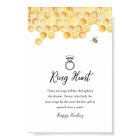 CALLA Bee Ring Hunt Bridal Shower Game Sign