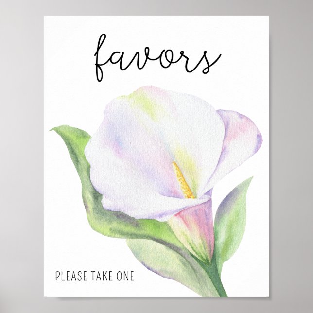 Calla - Favours, please take one poster (Front)
