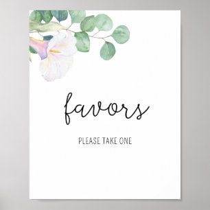 Calla - Favours, please take one poster
