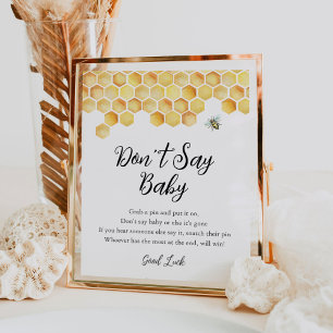 CALLA Honey Bee Don't Say Baby Game Sign