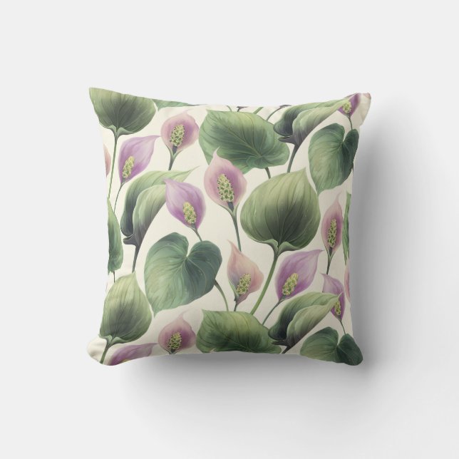 Calla Lilies  Cushion (Front)