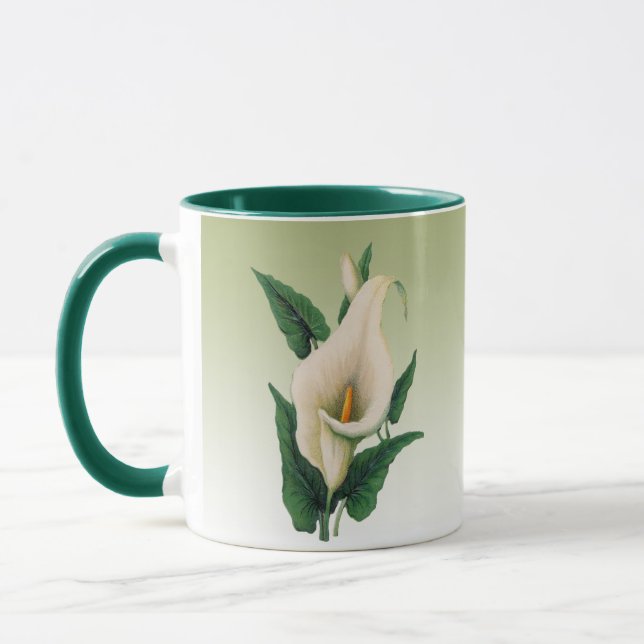 Calla Lilies Mug (Left)