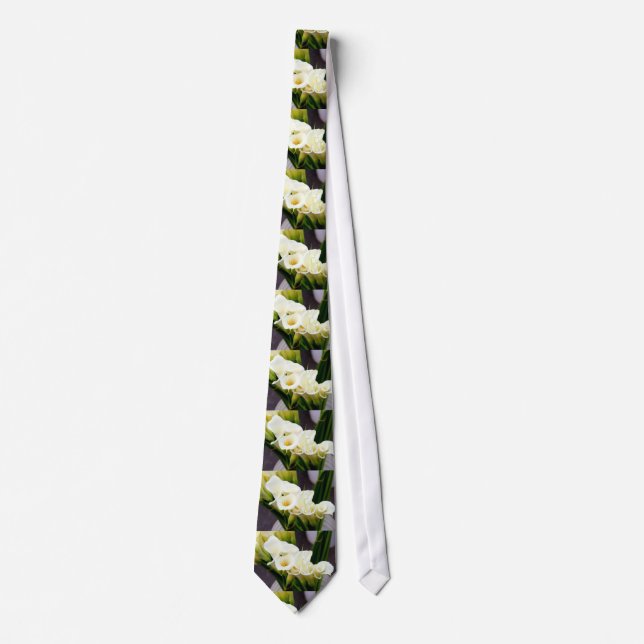 calla lilies necktie (Front)