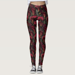 Calla Lilies Petal Gifts For Wife Ladies Yoga Att Leggings
