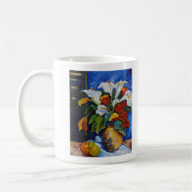Calla Lilies & Poppies 11 oz Classic Mug