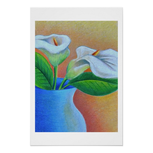 Calla Lilies print (Front)