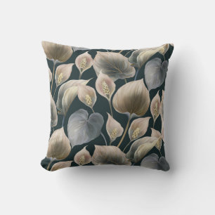 Calla Lilies Throw Pillow