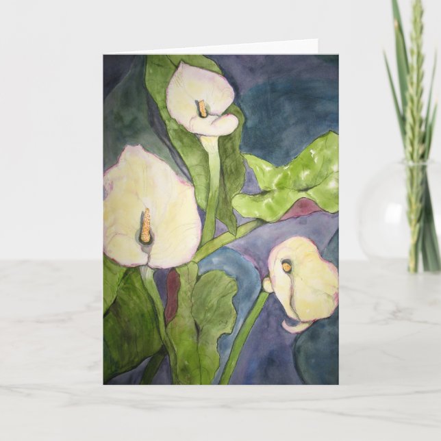Calla Lillies Card (Front)