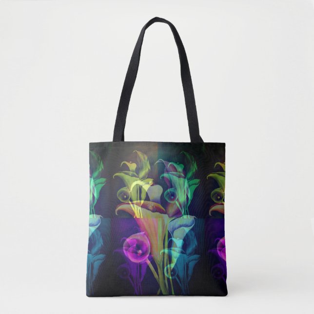 Calla Lillies Tote Bag (Front)