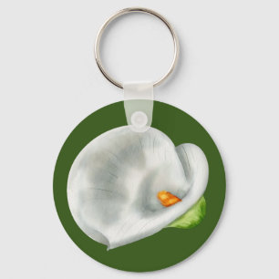 Calla Lilly Key Ring