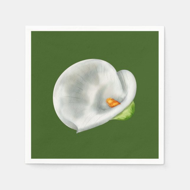 Calla Lilly Napkin (Front)