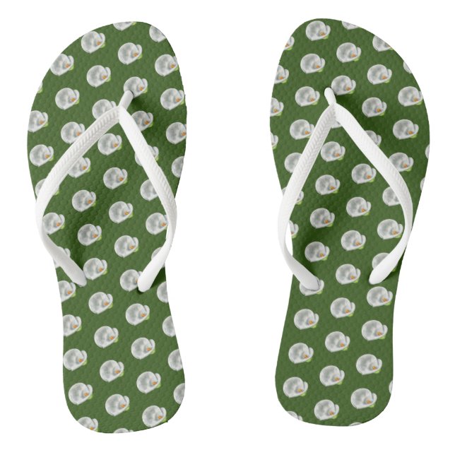 Calla Lilly Thongs (Footbed)