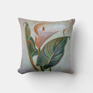 Calla Lily Beautiful Botanical Art Cushion