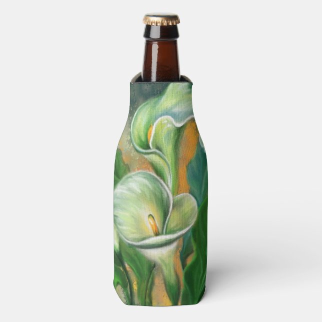 Calla Lily Bottle Cooler (Bottle Front)