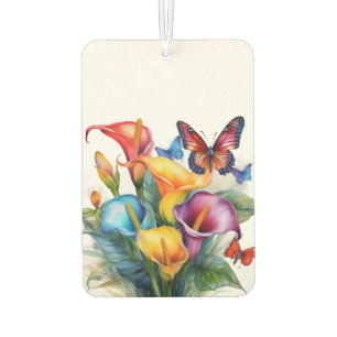 Calla Lily Car Air Freshener