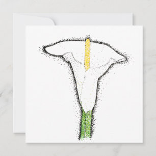 Calla Lily Card