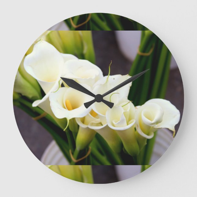 calla lily clock (Front)