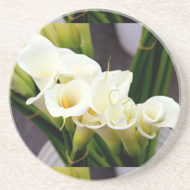 calla lily coaster (Front)