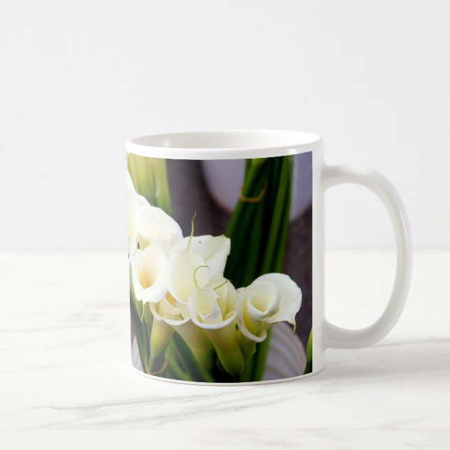 calla lily coffee mug (Right)