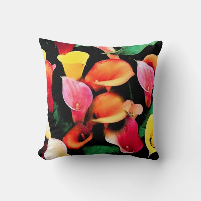 Calla Lily Cushion (Front)