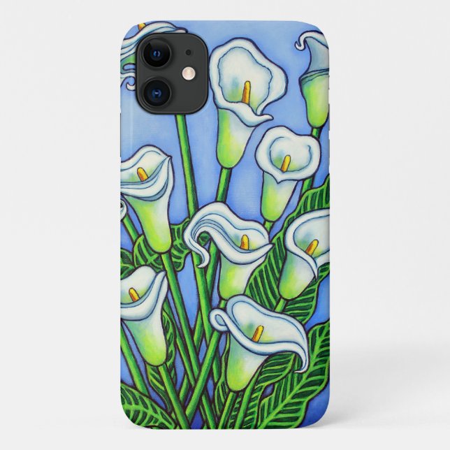 Calla Lily Dreaming Iphone Case (Back)