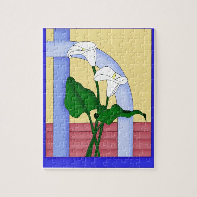 Calla Lily Jigsaw Puzzle (Vertical)