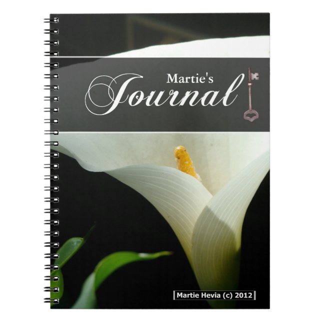 Calla Lily Journal (Front)