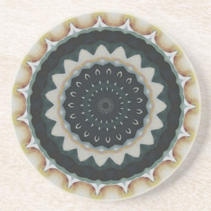 Calla Lily Mandala Coaster