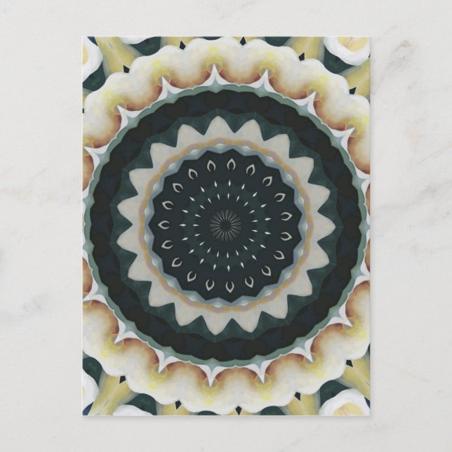 Calla Lily Mandala Postcard (Front)