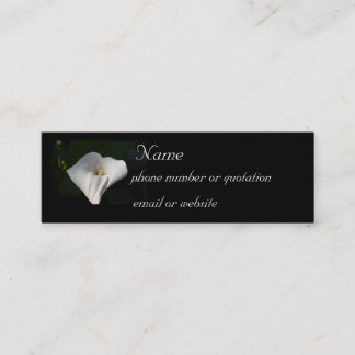 Calla Lily - profile card