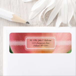Calla Lily Retrun Address Label Return Address Label