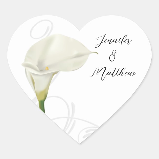 Calla Lily Sticker (Front)