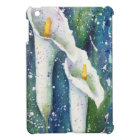 Calla Lily watercolor iPad cover