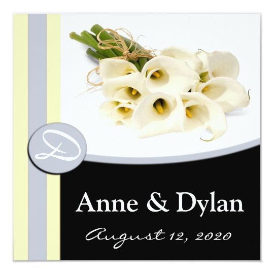 Calla Lily Wedding Invitations