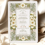 Calla Lily Wedding Invitations Art Nouveau Mucha<br><div class="desc">Art Nouveau Vintage wedding invitations by Alphonse Mucha in a floral, romantic, and whimsical design. Victorian flourishes complement classic art deco fonts. Please enter your custom information, and you're done. If you wish to change the design further, simply click the blue "Customise It" button. Thank you so much for considering...</div>