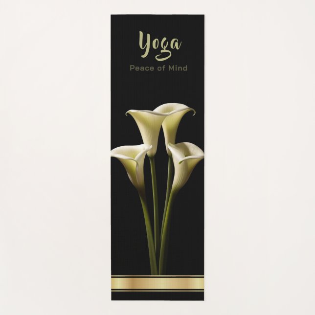 Calla Lily - Yoga Mat (Front)