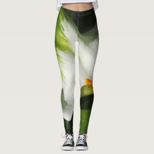Calla Lily, Zantedeschia Leggings