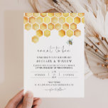 CALLA Meant To Bee Honey Wedding Invitation<br><div class="desc">The buzz-worthy Calla Collection is specially designed for your bee-themed event! With its enchanting watercolor honeycomb and delicately dripping honey, this collection is as sweet as can be. Whether you're planning an adorable bumble bee baby shower or any other cheerful celebration, the Calla Collection adds an extra touch of sweetness,...</div>