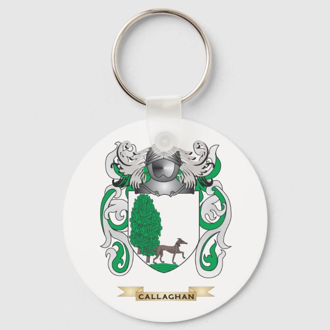 Callaghan Coat of Arms (Family Crest) Key Ring (Front)