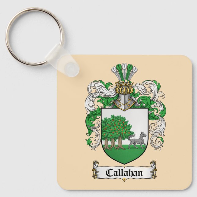 Callahan Coat of Arms Keychain (Front)
