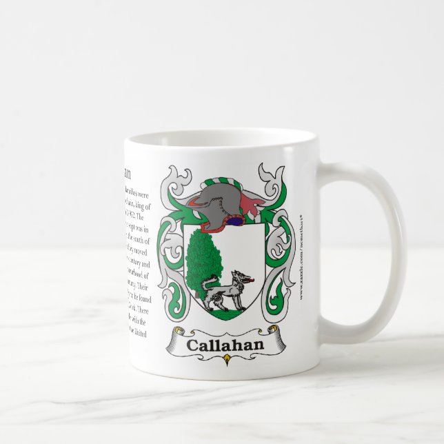 Callahan Family Coat of Arms Mug (Right)