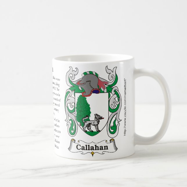 Callahan, the origin and meaning on a mug (Right)
