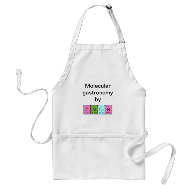 Callan periodic table name apron (Front)