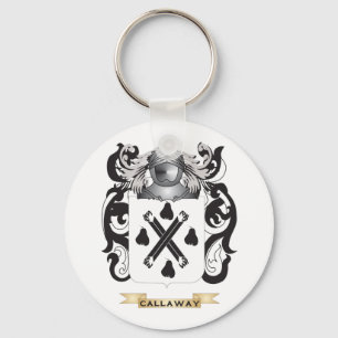 Callaway Coat of Arms (Family Crest) Key Ring